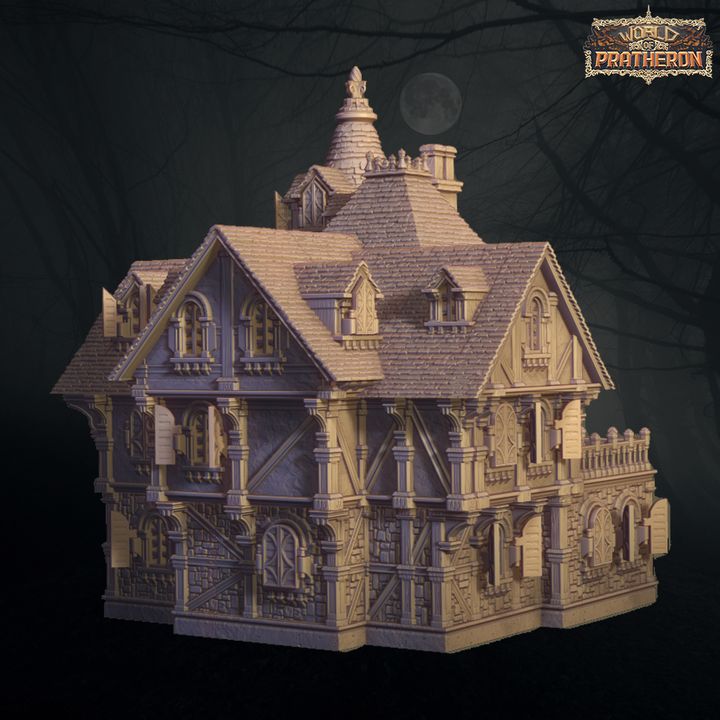 3D Printable The Haunted Mansion 3 by World of Pratheron